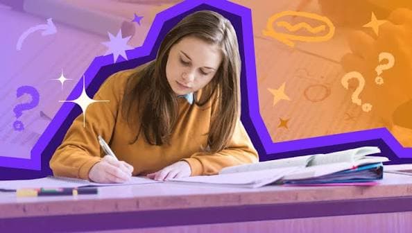 Student writing up a machine learning research paper